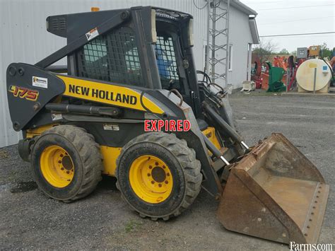 new holland l175 skid steer loader|l170 skid steer for sale.